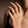 MONOLOGUE Monologue Europa Rhapsody palace style relief diamond inlaid ring as a birthday gift