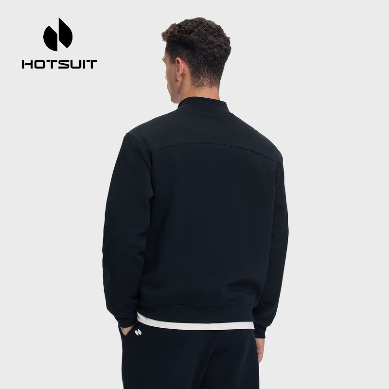hotsuit后秀运动卫衣外套2026春季立领拉链防风夹克透气针织外套,淘宝优惠券,粉丝福利购,淘宝优惠卷