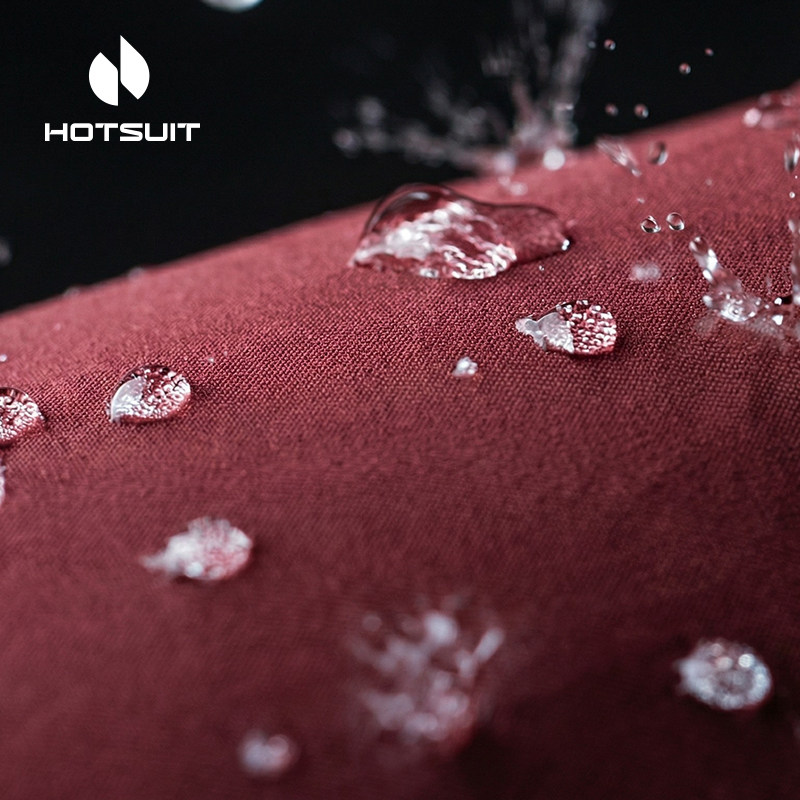 hotsuit后秀运动风衣男士2025秋冬立领防风透气梭织夹克加绒外套