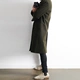 Áo khoác len mới mùa đông 2019 nam dài đôi áo gió cashmere phiên bản Hàn Quốc áo len lỏng 733 - Áo len Áo len