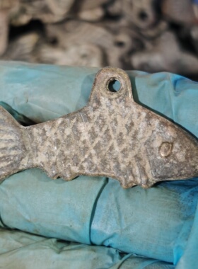 出土老铜鱼挂件吊坠实物拍摄按图发货