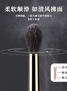 魅女郎白雾眼影刷套装晕染小号