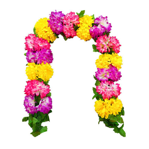 清明节扫墓前碑地绢花假花祭祀用品上坟花塑料仿真菊花束摆放 - 图3