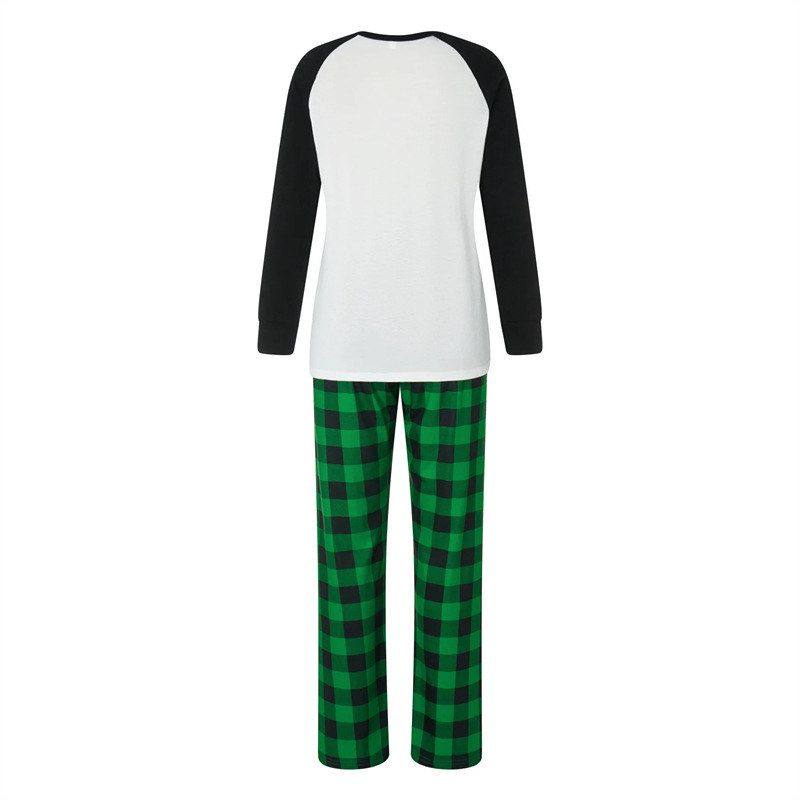 Christmas pajamas pyjamas family set睡衣跨境圣诞节亲子家居服 - 图1