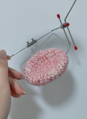 牙齿矫正面部牵引器地包天保护套钩织套防硌隔垫可拆卸