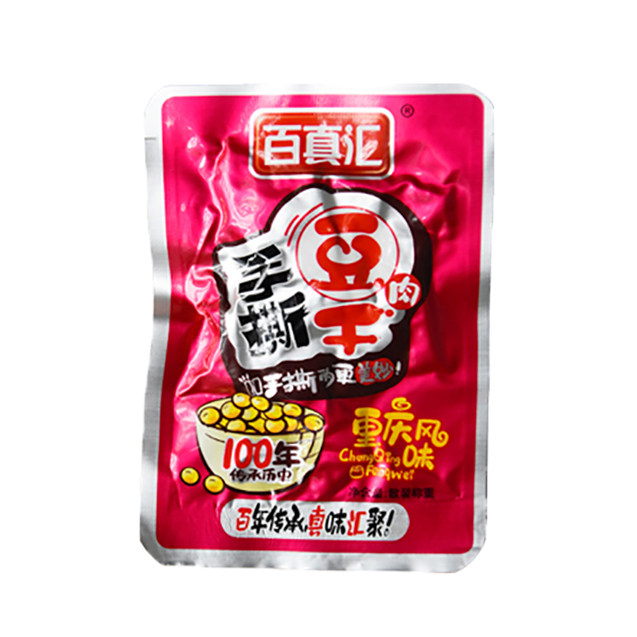 百真汇手撕重庆香辣风味500g豆腐干 百真汇豆腐干