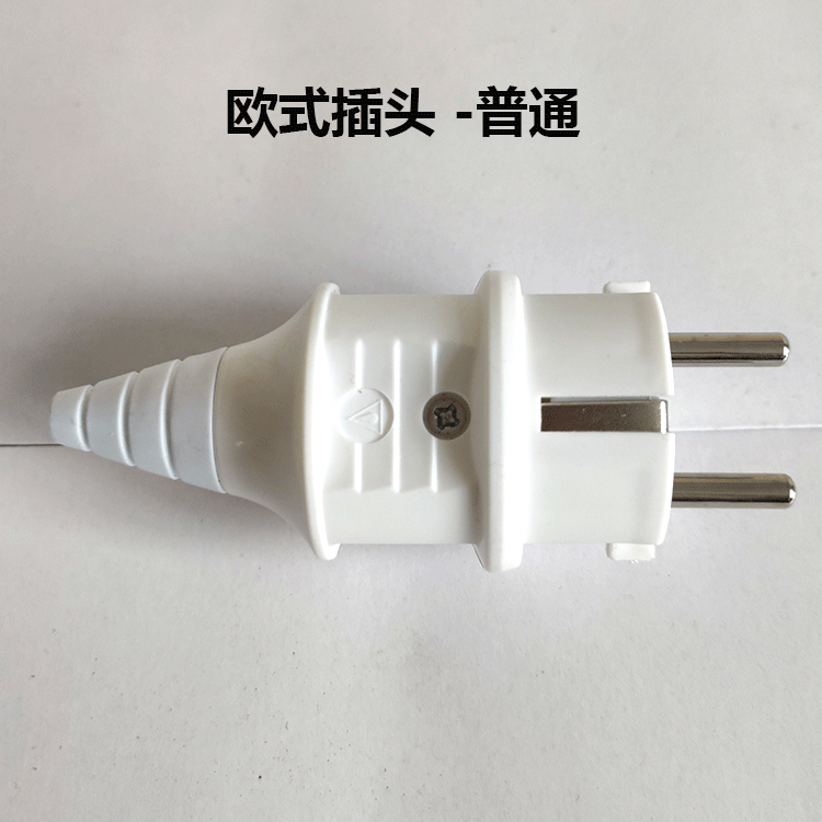 柴油/汽油发电机配件2kw3kw5kw8千瓦发电机输出220v专用欧式插头 - 图0