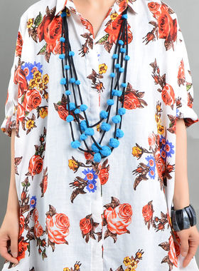 挂饰民族风棉麻项链杨丽萍同款