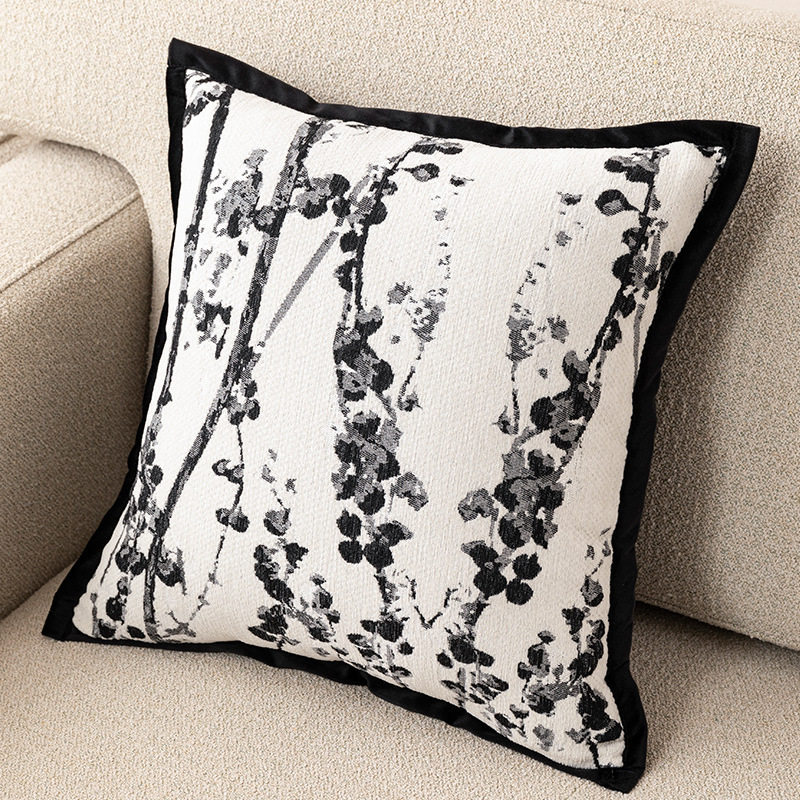 轻奢黑白色沙发抱枕套ins简约客厅靠枕床头靠床上靠背小香风,淘宝优惠券,粉丝福利购,淘宝优惠卷