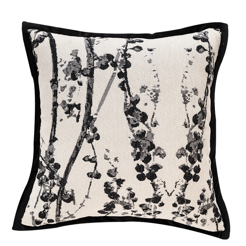 轻奢黑白色沙发抱枕套ins简约客厅靠枕床头靠床上靠背小香风,淘宝优惠券,粉丝福利购,淘宝优惠卷