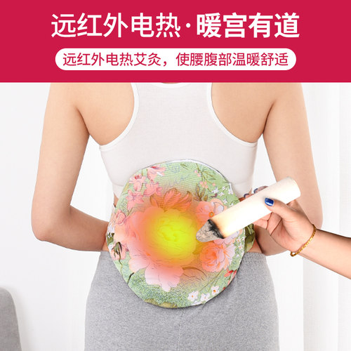 艾灸宝电加热家用暖宫神器艾绒草肚子理疗包热敷袋艾宝腰带熏蒸仪 - 图2