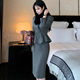Long-sleeved high-end design suit and skirt suit