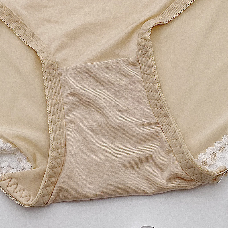 内裤女高腰透气裆柔软轻薄蕾丝简约无痕包臀大码收腹女士三角短裤,淘宝优惠券,粉丝福利购,淘宝优惠卷