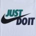 Nike nam tay ngắn JUST DO IT 2019 mùa hè nhỏ logo tròn cổ áo thoáng khí tay áo ngắn AR5007-102 - Áo phông thể thao áo tank top gym nữ Áo phông thể thao