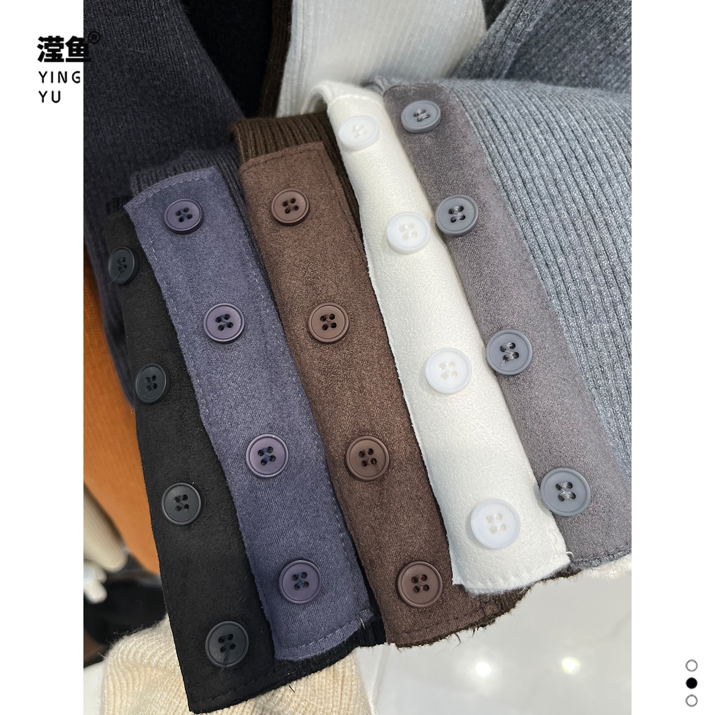 麦希 838大码纯色坑条针织衫女长袖修身百搭通勤打底上衣冬季毛衣,淘宝优惠券,粉丝福利购,淘宝优惠卷