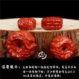 Натуральные красные бусины из грецкого ореха, четки из круглых бусин, четки бодхи