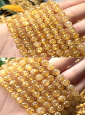 天然串珠水晶水晶串珠饰品配件