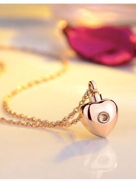 diy日本金色心形刻字饰品吊坠