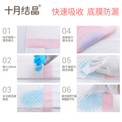 十月结晶孕产妇产褥垫产后护理垫用品一次性床单防水垫月经垫12片,淘宝优惠券,粉丝福利购,淘宝优惠卷
