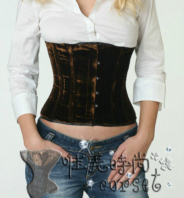 新品束腰corset哥特式塑身衣钢骨宫廷马甲束身衣收腹束腰女式腰封_虎窝淘