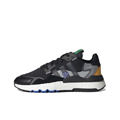 Adidas阿迪达斯三叶草 Nite Jogger Boost缓震运动休闲鞋 H01716-图3