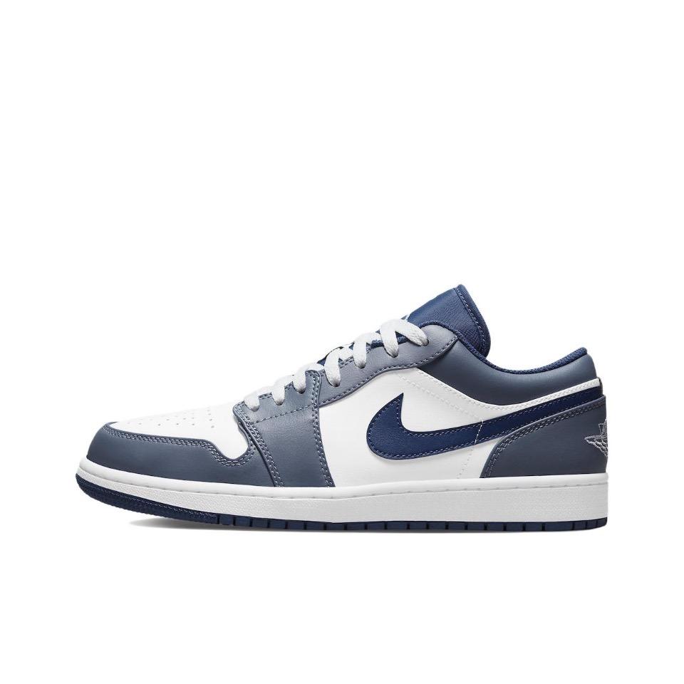 Air Jordan 1 low 皮革减震防滑耐磨低帮复古篮球鞋 553558-414