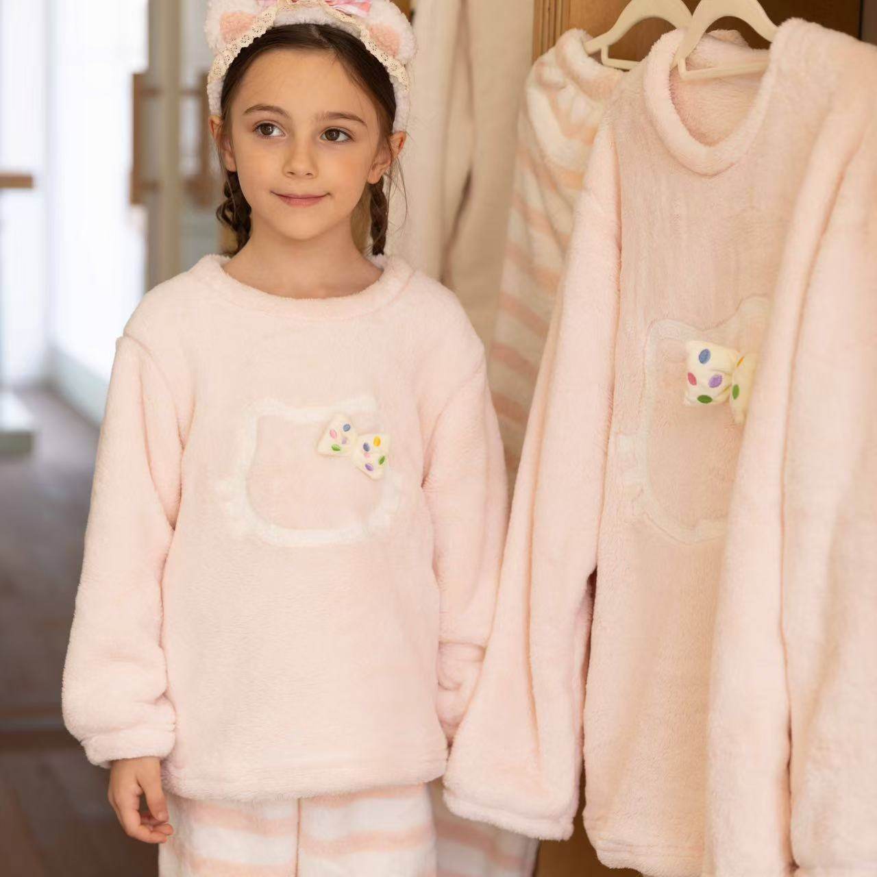 亲子装 | 超软毛茸茸卡通睡衣25478-AKC,淘宝优惠券,粉丝福利购,淘宝优惠卷