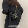 Chain rhombus single shoulder small fragrant style versatile fashion bag