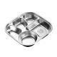 Yingtianxia 304 stainless steel canteen dining plate partition