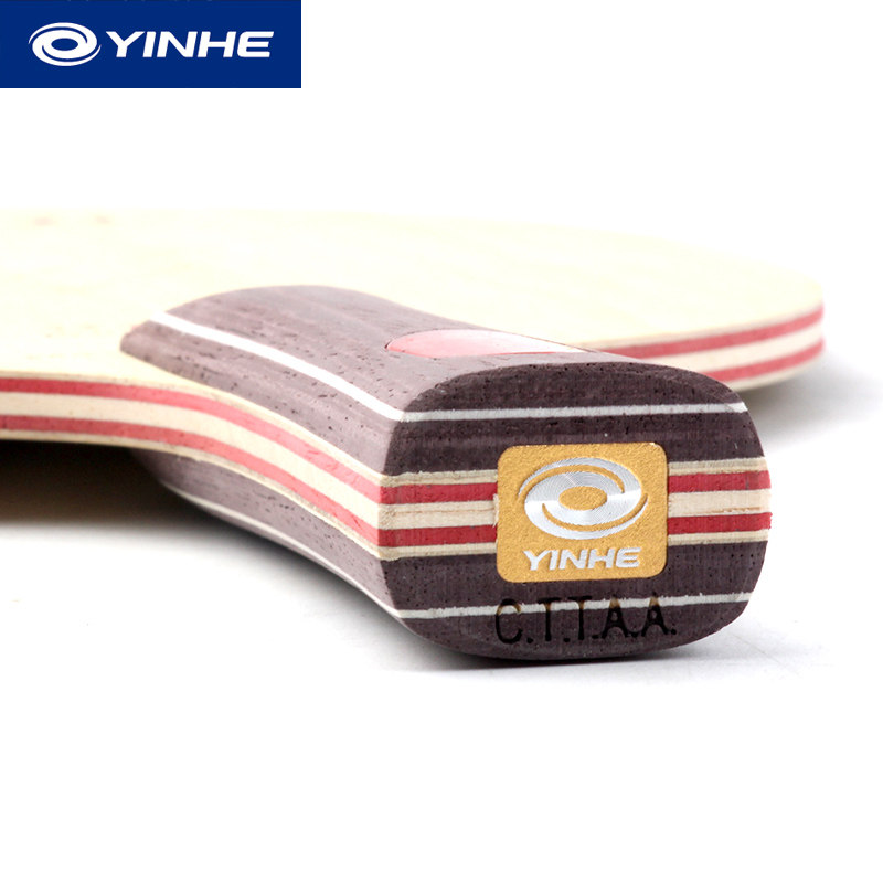 正品银河乒乓球底板紫龙437s纯木7层乒乓537球拍底板中远台快攻型 - 图3