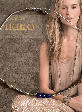 VIKIKO波斯湾玛瑙经典黑色小手链个性简约细女生闺蜜同款礼物