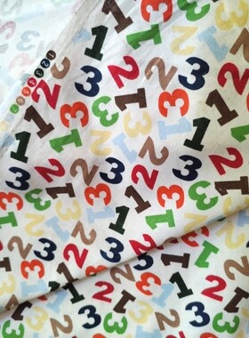 出口欧美外贸平纹布纯棉手工DIY拼布包包儿童服装面料