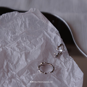 Fanshu ສໍາລັບເຮັດດ້ວຍມື-<Sleepwalking Alice>s925 sterling silver niche ສີມ່ວງ zircon ring/necklace