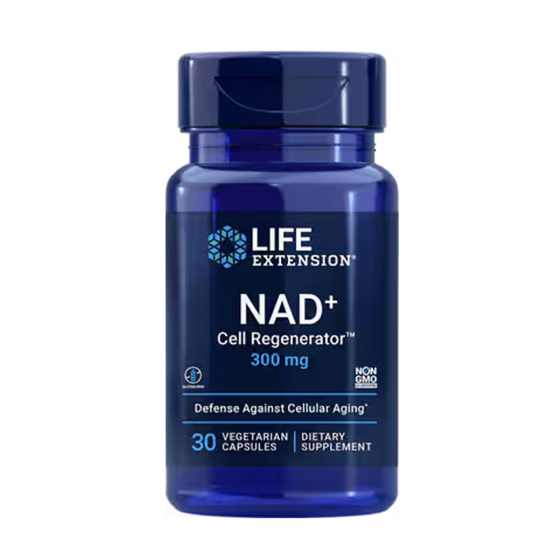现货美国直邮Life Extension NAD烟酰胺核苷能量生成抗縗30粒 - 图1
