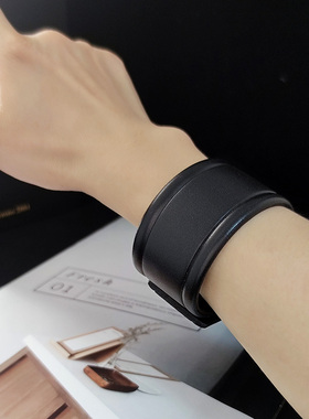 简约皮手环韩版潮个性男士手链