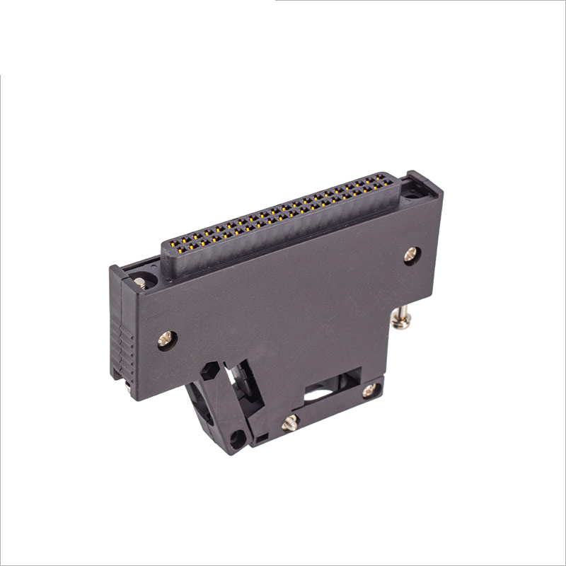 三菱Q系列连接器A6CON4 FCN-360C040-J2 1473381-1侧出线口 40芯 - 图2