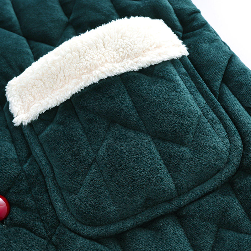 马克公主睡衣男士秋冬款冬季加厚加绒三层夹棉珊瑚绒保暖棉袄套装,淘宝优惠券,粉丝福利购,淘宝优惠卷