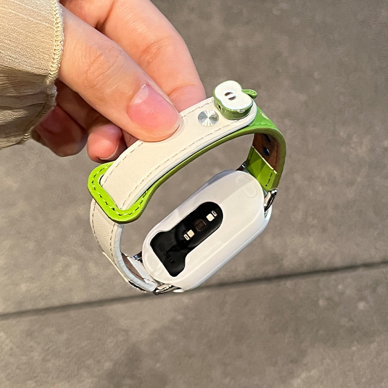 适用小米手环10表带xiaomi9手表腕带陶瓷版超纤真皮质8nfc7运动智能6保护套壳5时尚高级感XL透气替换,淘宝优惠券,粉丝福利购,淘宝优惠卷