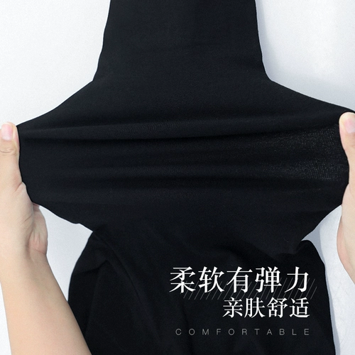 Детские летние штаны, черная спортивная одежда для мальчиков, свободный крой, высокая талия