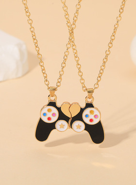 卡通可磁吸游戏手柄项链