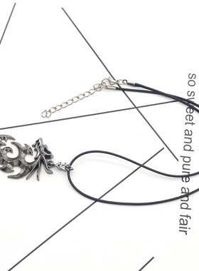 十二生肖火焰龙图腾男朋友吊坠