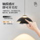 Light luxury hand scan sensor can lift bedroom bedside chandelier