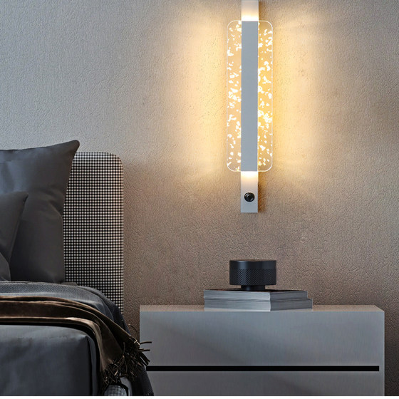 Nordic LED wall lamp modern simple background wall lamp