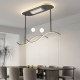 2026 new style bladeless fan chandelier modern and simple