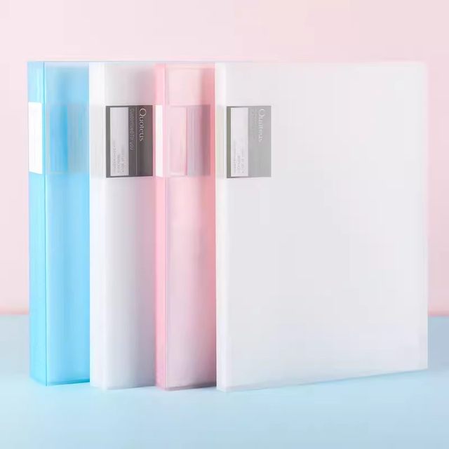 Deli test paper storage book information book folder a4 transparent multi-layer insert paper book large capacity award collection book picture book students use music scores to organize pregnancy examination prenatal examination 72555