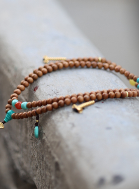 老山檀佛珠念珠 | 万物叁仟