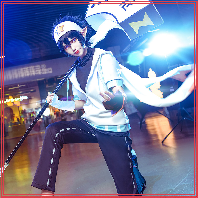 凹凸cos雷狮cos服雷狮cos假发雷狮cosplay服日常服装假发现货_虎窝淘
