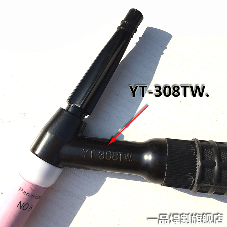 YT-松下氩弧焊枪头308TW长枪尾208T 158T 30TSW长电极帽TSM10190-图2