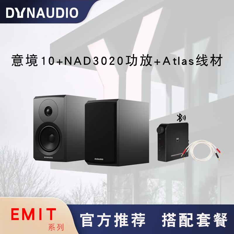 Dynaudio/丹拿新意境系列 New Emit 10 HiFi无源书架音响发烧音箱-图1