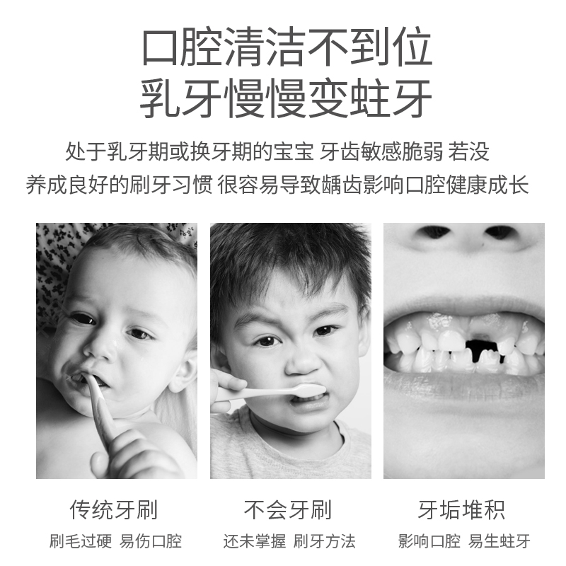 儿童牙刷0-1-2-3到6一12岁以上宝宝软毛换牙期婴儿婴幼儿乳牙小孩